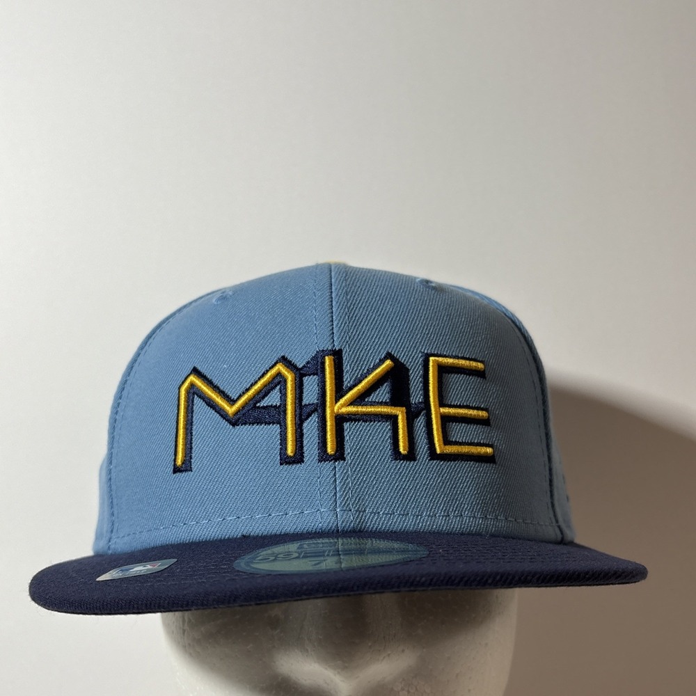 New Era 59FIFTY Milwaukee Brewers 2022 City Connect MLB Fitted Hat 7 3/8